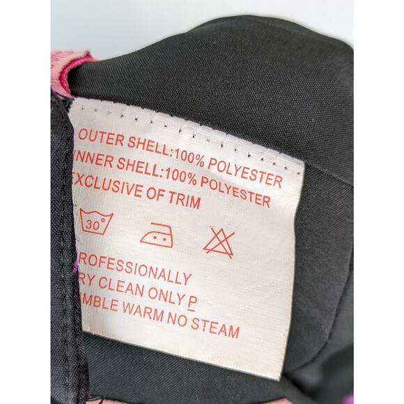 Flirt Maggie Sottero Prom Dress Beaded Floral Formal Sexy Purple Black Size 2 - Picture 10 of 13